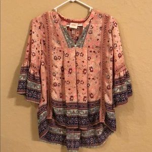 Boho style top